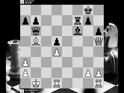 Harry Nelson Pillsbury vs Emanuel Lasker, St. Petersburg RUS, 04.01.1896