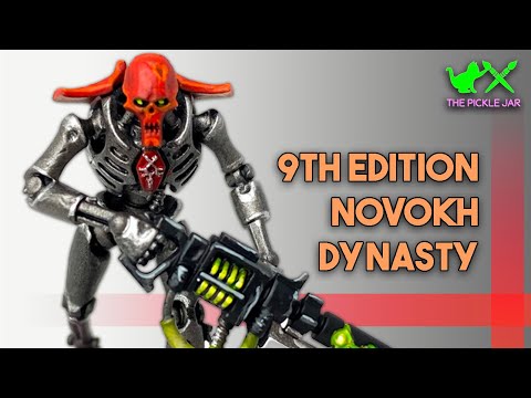 Paint AWESOME 40K 9th Edition Novokh Dynasty Necrons!