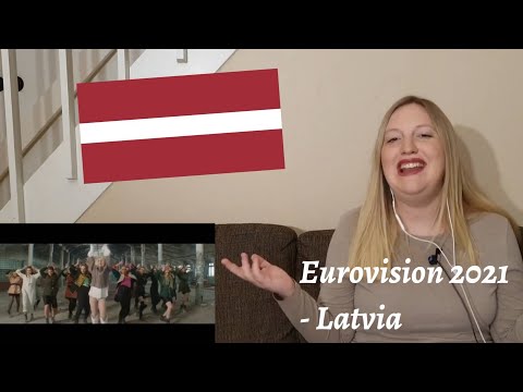 Eurovision 2021 - Latvia - Reaction to Samanta Tīna "The Moon is Rising"