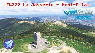 LF4222 La Jasserie – Mont Pilat    (MSFS2020-MSFS2024) video