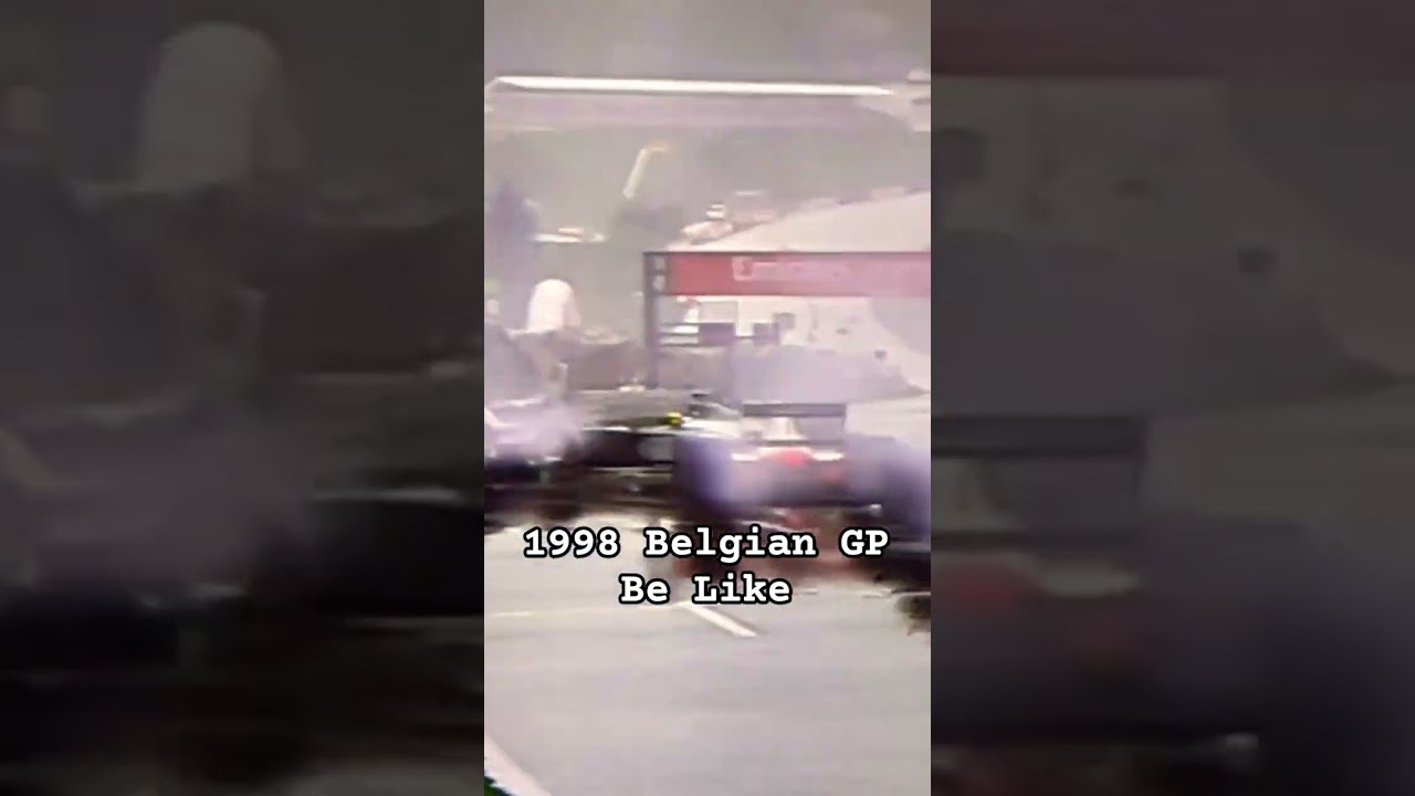 1998 Belgian GP Be Like #formula1 #shorts