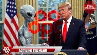 Achtung Clickbait!? Wird das Weiße Haus die geheimen UFO Beweise 2026 veröffentlichen!? 🤔👽🛸