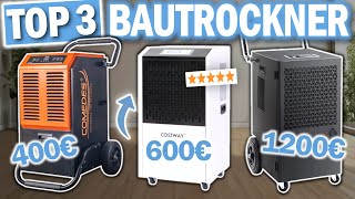 Die besten BAUTROCKNER 2025 | Top 3 Bautrockner im Vergleich