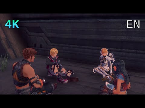 [4K] Xenoblade Chronicles D.E. Cutscene 103 – Reyn and Sharla Save the Day – ENGLISH