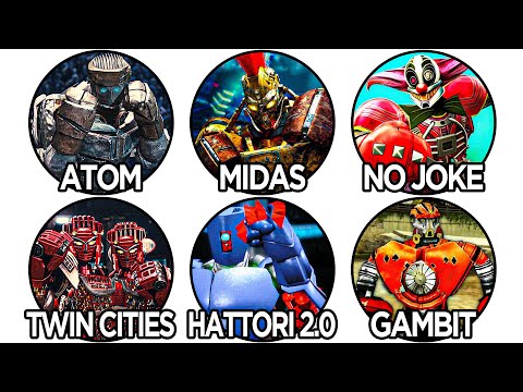 Every Awesome REAL STEEL Robot Explained