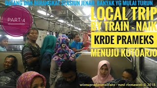 preview picture of video 'Local Trip by Train - Naik KRDE Prameks 'Angry Birds' di Stasiun Jenar part 4 | Banyak yg turun dsn'