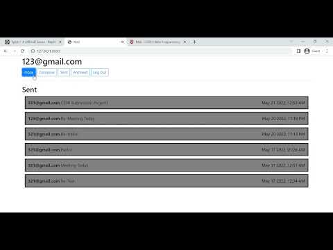 Cs50s Web Programming With Python Javascript Project 3 Mail
