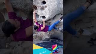 Video thumbnail of Problem B (Boulder 13, Parco Giochi de li Conchi), 6a. Arzachena