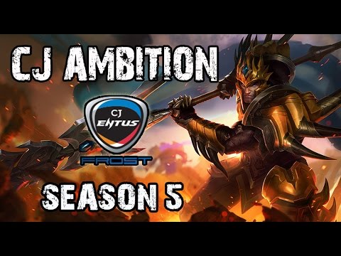 CJ Ambition Jarvan IV vs Phanteon Jungle Ranked Challenger Korea