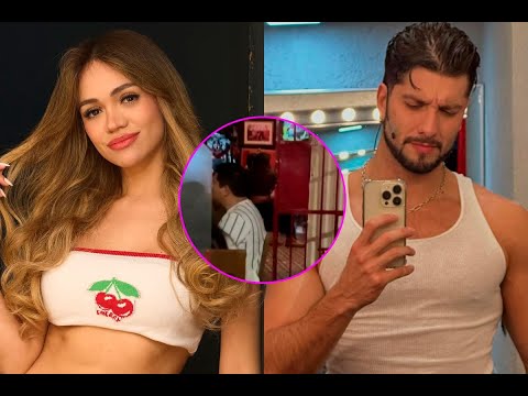 Mayra Goñi es captada 'trepadaza' de actor Rodrigo Brand, ¡mientras a él se le van las manos!