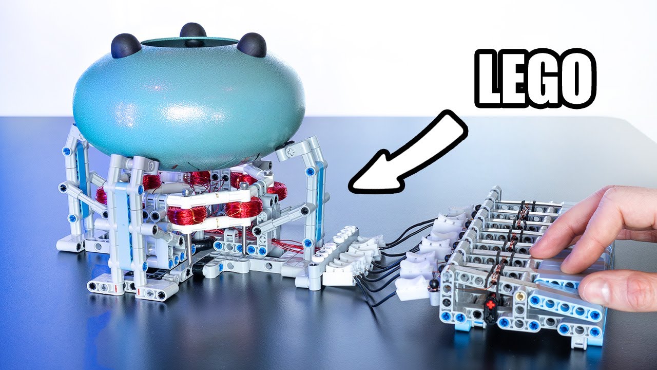 Lego Music Machine: Piano Plays Steel Drum!