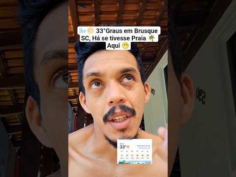 Temperatura 🌡 em Brusque #temperature #brusquefc #brusque #santacatarina #shorts #noticias #feed