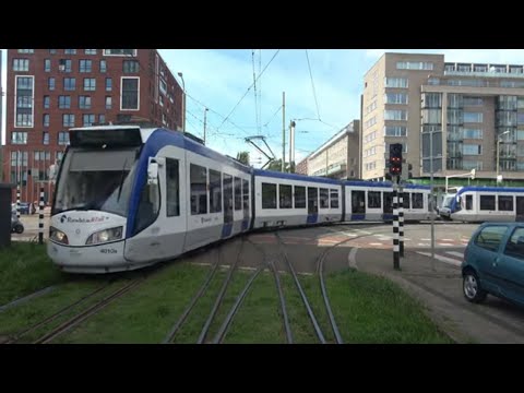 HTM RandstadRail Alstom RegioCitadis 4010+4058 | koppelstel | Monstersestraat Den Haag | 2020