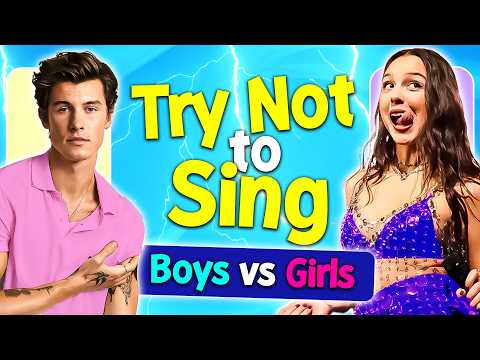 Try Not To Sing🔥 | BOYS vs GIRLS | Most Popular Songs of Female and Male Singers😉🎶