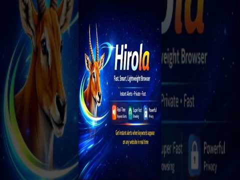 Hirola – Fast Alert Browser video thumbnail