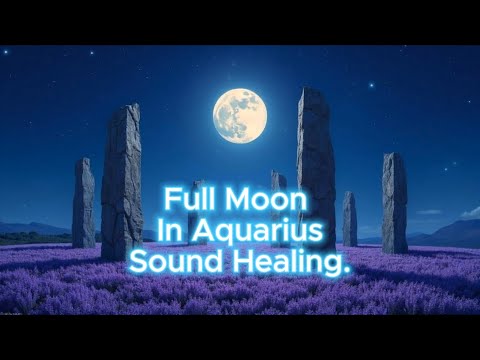 🌕 Full Moon Sound Healing Music | 432Hz + 528Hz | Deep Emotional & Spiritual Cleansing 🌕
