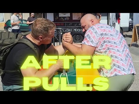 Friendly sparing with British Super Heavyweight Champ Mindaugas Dulskas and After Pulls