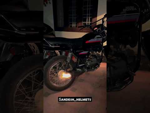 Akrapovic exhaust installation in Hero Honda Splendor bike | #modification #exhaust  #splendor#bike