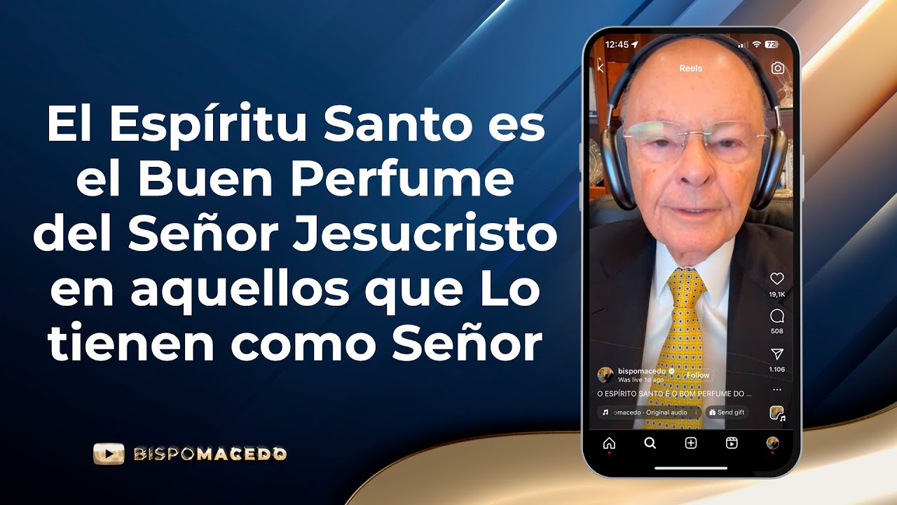 El Espíritu Santo es el Buen Perfume del Señor Jesucristo en aquellos que Lo tienen como Señor