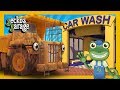 Dirty Diggers & Dump Trucks in the Car Wash | Gecko's Garage | Truck Cartoons For Children