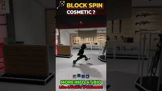 BlockSpin Custom Gun Cosmetic ✨ #blockspin #robloxscript