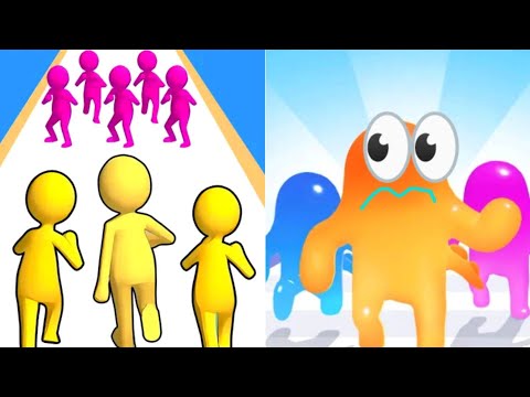 Join Clash 3D vs Jelly Clash 3D Walkthrough MAX LEVEL! on Android IOS