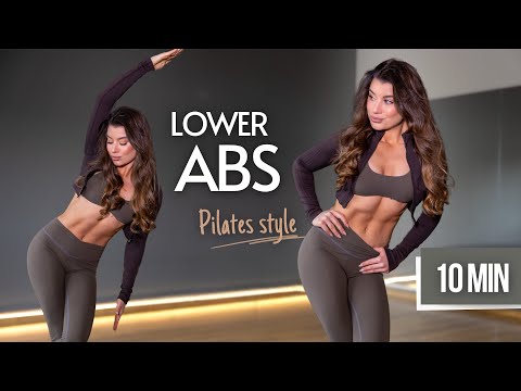 10 MIN Lower abs & Core workout Pilates style | No repeat on the mat Julia Mazur