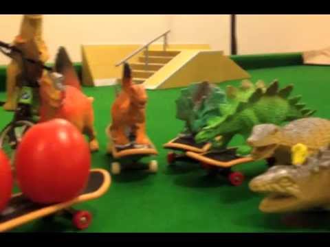 Dinosaurs on Skateboards! featuring Kuato by Tomato Junction