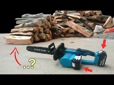 Is This Cheap Cordless Electric Chainsaw Powered by 2 Makita Batteries Any Good?