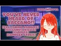 [F4A] GF Rambles About Her Favorite Complicated Anime [Anime Rambles] [Baccano!] [Kisses] [Cuddles]