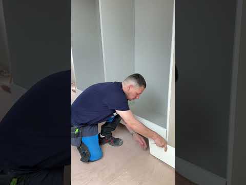 Custom Wardrobe & Desk Build in Sloped Attic | Full Install Using My Own Tools