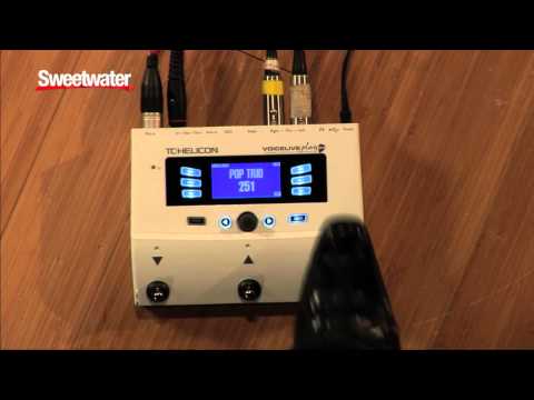 TC Helicon VoiceLive Play GTX Guitar and Vocal Effects Processor and Looper Pedal - Sweetwater Sound