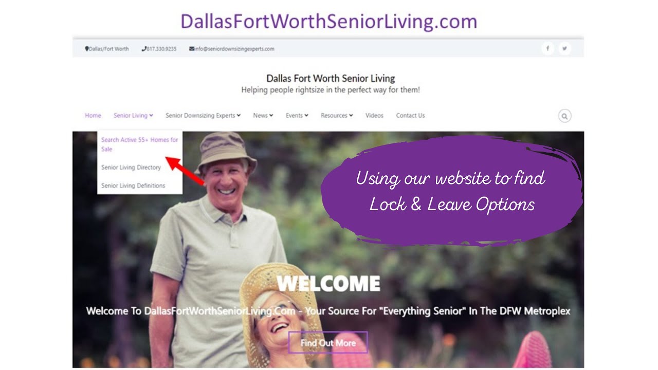 How to Search Active 55+ Homes for Sale in DFW