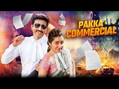 पैसे का वकील Vs ईमानदारी का जज! | Pakka Commercial (हिंदी) | Gopichand | South Dubbed Full Movie