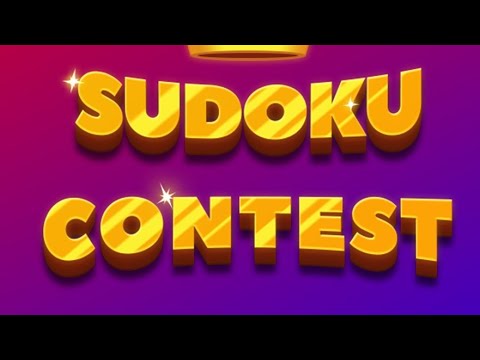 Sudoku Contest video thumbnail