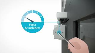 Amortizoare usi ASSA ABLOY - Ajustare usoara