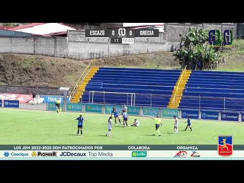 Escazú vs Grecia - San Isidro vs Nicoya / Fútbol Femenino JDN