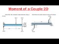 🔺19 - Moment of a Couple 2D: Example 1 - 3