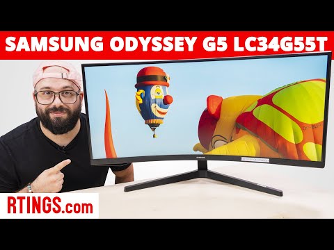 External Review Video 632oxFd-mQQ for Samsung Odyssey G5 C34G55T 34" UW-QHD Ultra-Wide Curved Gaming Monitor (2020)