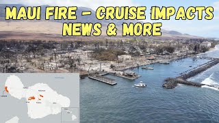 Maui Fire - Cruise Impacts | Panama Canal Cruises Cancelled | Norwegian Viva | Top 10 List