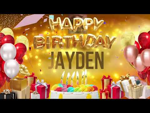 JAYDEN - Happy Birthday Jayden