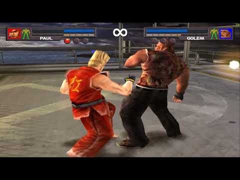 Paul VS Golem | Player VS CPU | Urban Reign