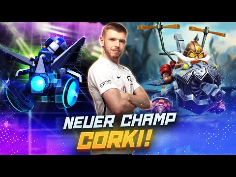 NEW CHAMPION CORKI - TOP or FLOP? | My first impression! | LoL Wild Rift German