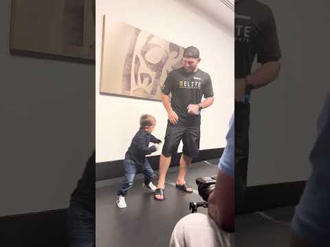 Hasbulla and Khabib fighting