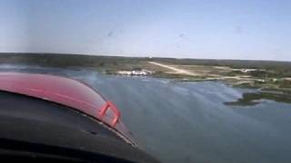 preview picture of video 'North Country Air Cessna taking off from Grace Lake Air Base, The Pas, Manitoba, Canada'