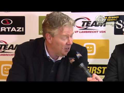 Interview Peter Maes na Lokeren AA Gent