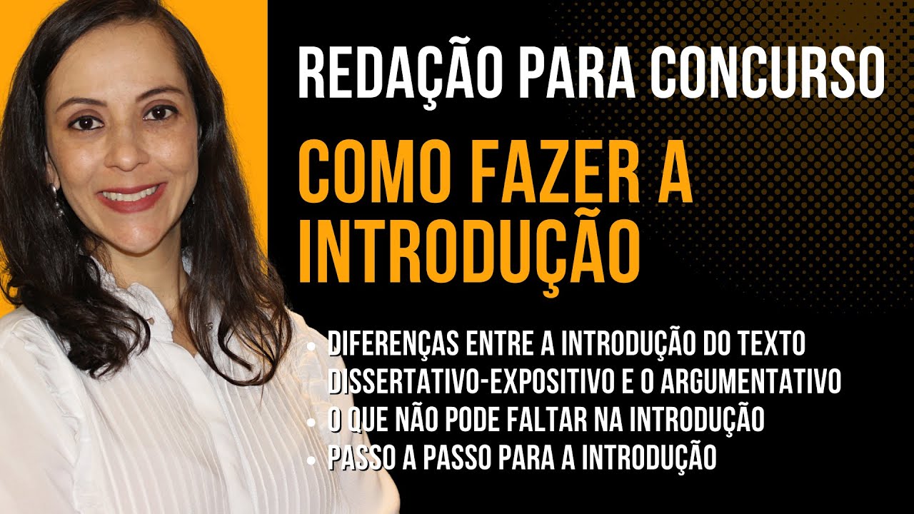 Como fazer a introdução da redação