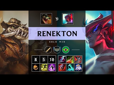 Renekton Mid vs Yone - BR Challenger Patch 25.17