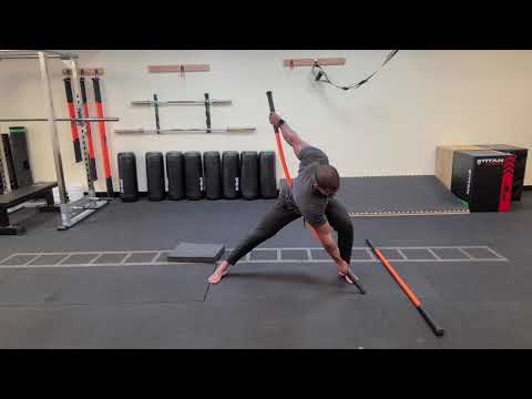 45-Minute Stick Mobility Workout by Ray Bailey #25 - Full Body Stretches, Core and Hip Strengthening