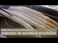 Asperges: de soorten en verschillen